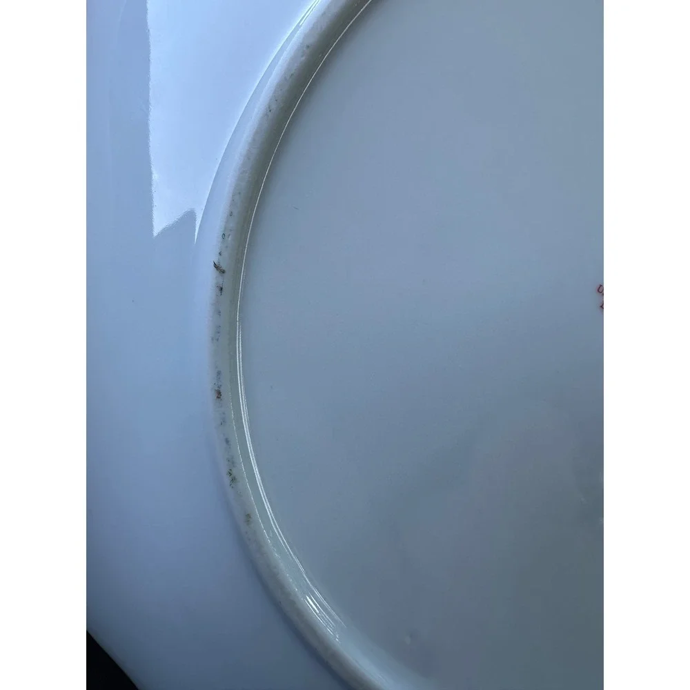 Williams Sonoma Twas the Night Before Christmas 2 dinner & 2 salad plate Santa